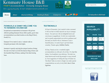Tablet Screenshot of kenmarehousebandb.com